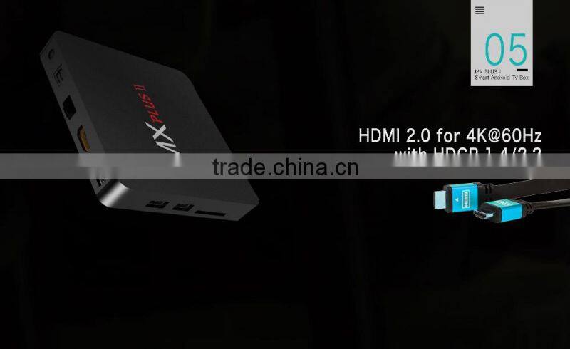 Roofull Newest MX Plus Ram 1g Rom 8g Quad Core MX Plus Ii Android TV Box MX Plus 2 RK3229 TV Box