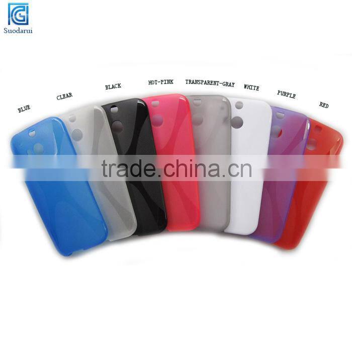 Silicon Soft Gel Case TPU Case For Sony Xperia c5 ultra S-line Phone Cover Case