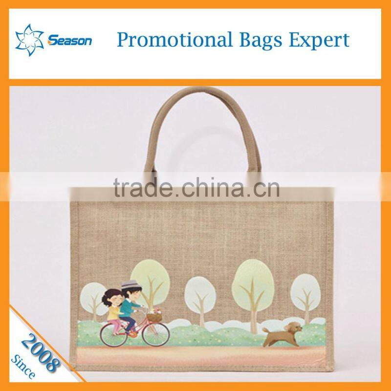 Wholesale recyclable picture of jute bag jute bag prices cheaply