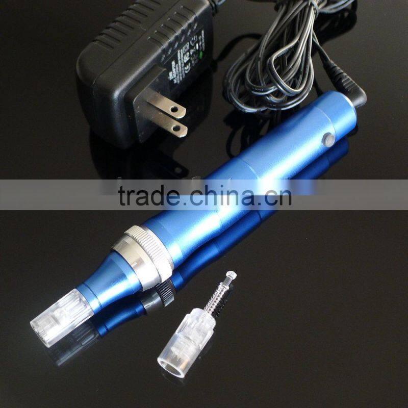 Huafu 2016! High Quality 8000rpm eyelash growht Auto Micro Needle Electric derma pen