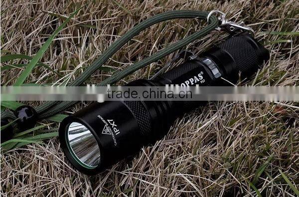 F17 XM-L T6 led Flashlight Torches for 18650 rechargeable battery flashlight hunting lights
