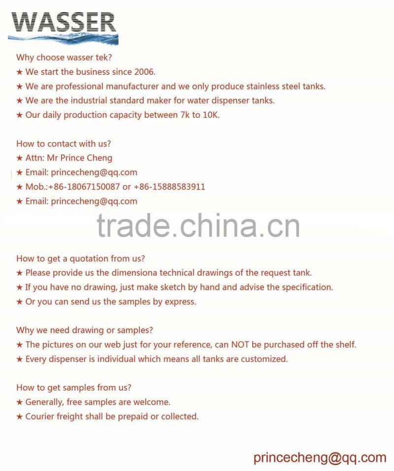 Hot tank for RO water purifier