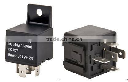 Ronway manufacturers sales JD2912 DC24V 4 pin with black hole with the backrest installation of automobile relay