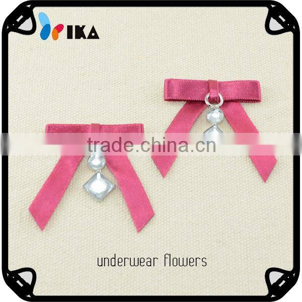 Newest style 100 percent handmade underwear satin ribbons