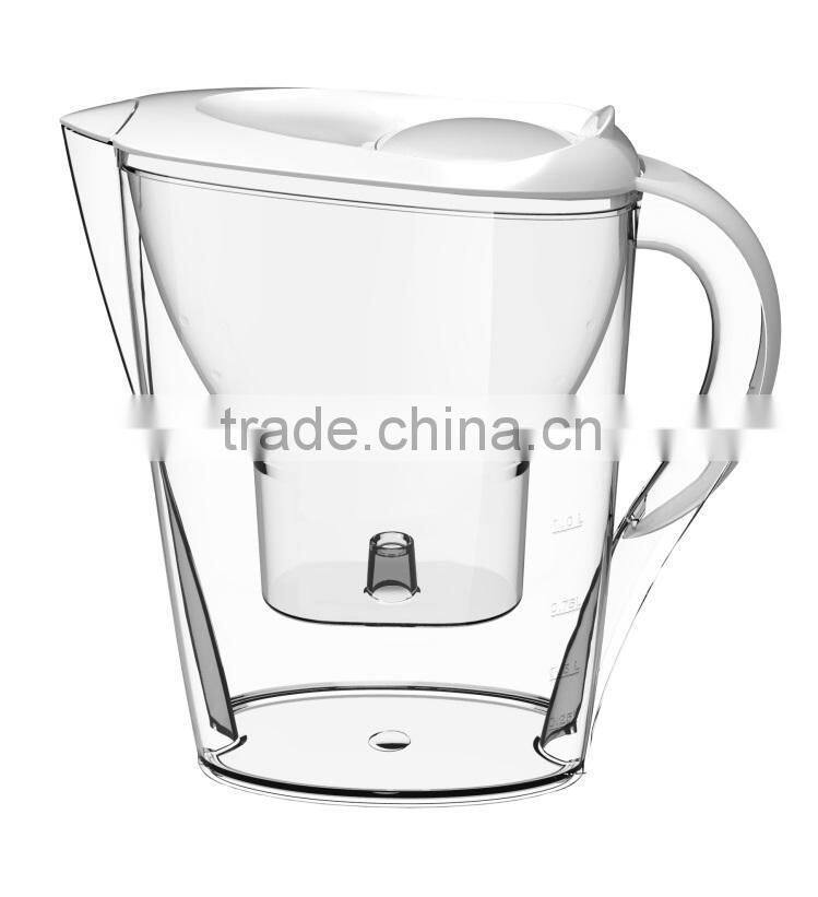 New design low negative ORP AOK-901 portable alkaline water filter pitcher