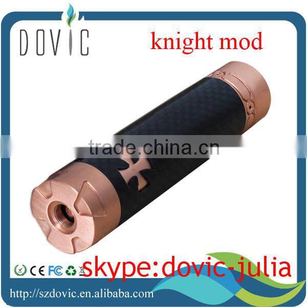 popular elegant 18650 knight mod clone with copper pin and magnetic switch