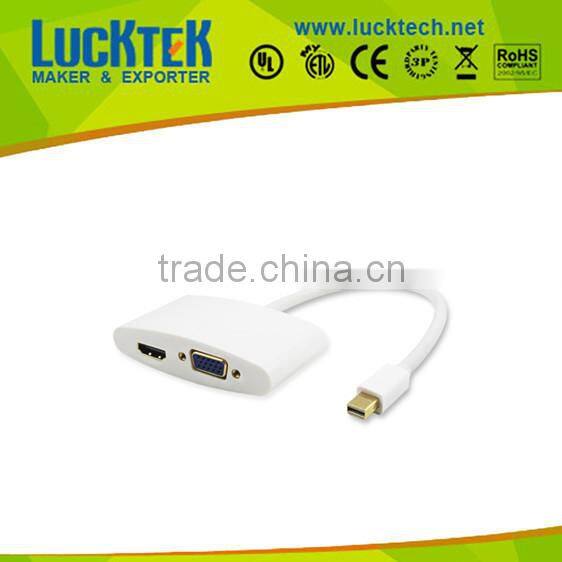 Displayport (Slimport) to HDMI+VGA, high quality,hot sell !