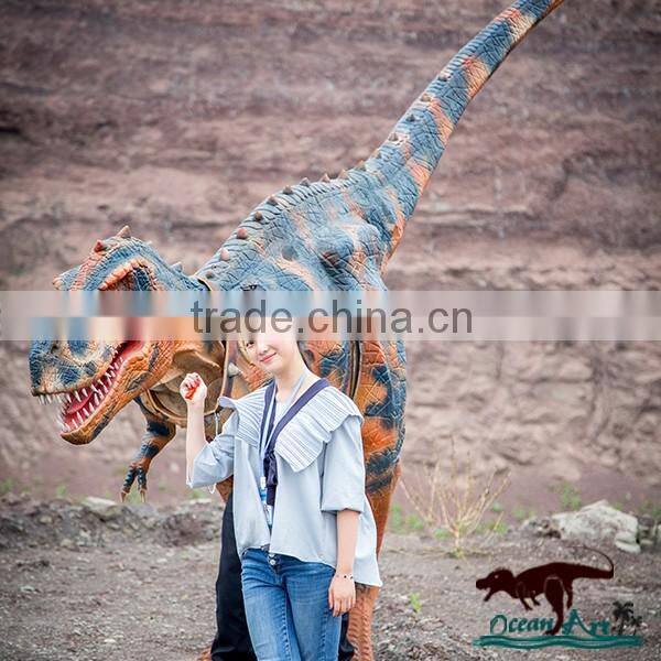 OA4123 Lifelike Realistic dinosaur costume adult for trade assurance
