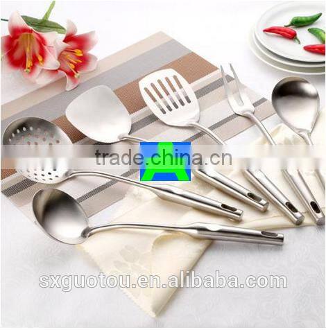 6-pcs non-toxic Stainless steel kitchen utensils