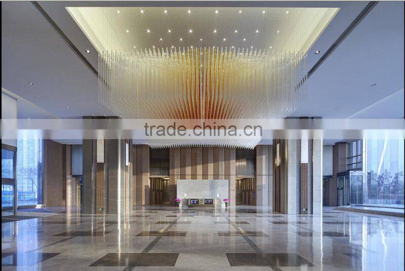customized hotel modern pendant light,hotel large pendant lamp