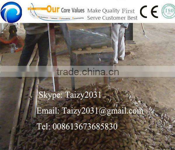 sawdust briquetter press machine/machine pressed sawdust/sawdust press machine