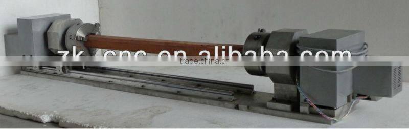 4 axis double chuck name plate metal cnc engraving machine