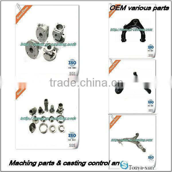 AAA quality stainless steel part OEM and custom from China casting foundry for auto, pump, valve,railway