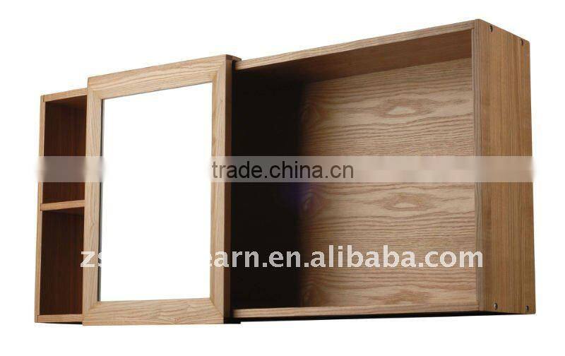 Bamboo Bathroom Mat Bed Foot Board with Rectanglar Shape and Non-Slip Rubber Feet on Bottom for Bathroom and Bedroom and Medical