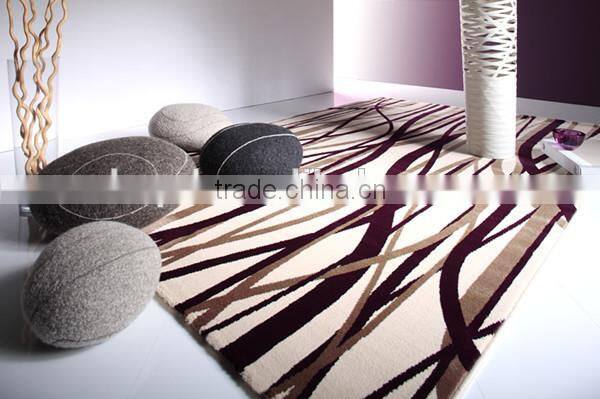 Customized Modern hand tufted hotel Carpet with fire proof