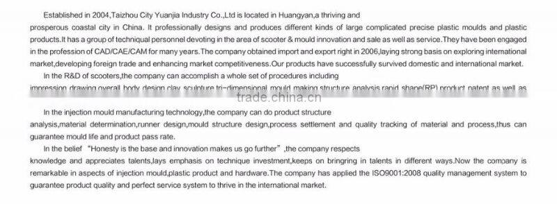 Wave 3 electric motorcycle plastic parts, lamp