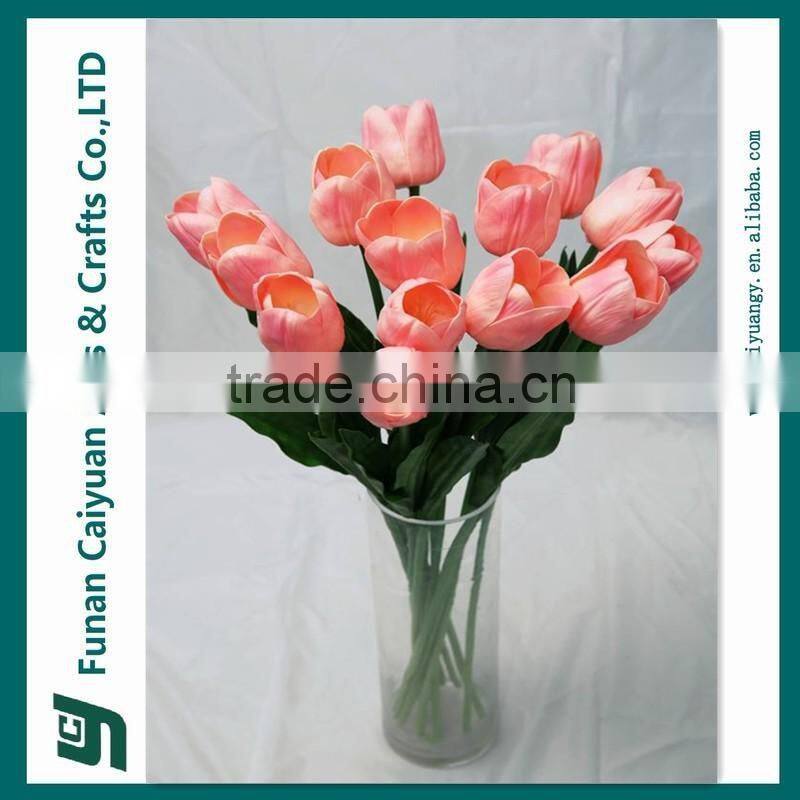 Multiple color made of Pu artificial flower china natural touch artificial flower