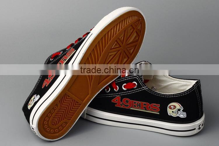 2015 hot sales high quality boys rubber sole canvas shoes