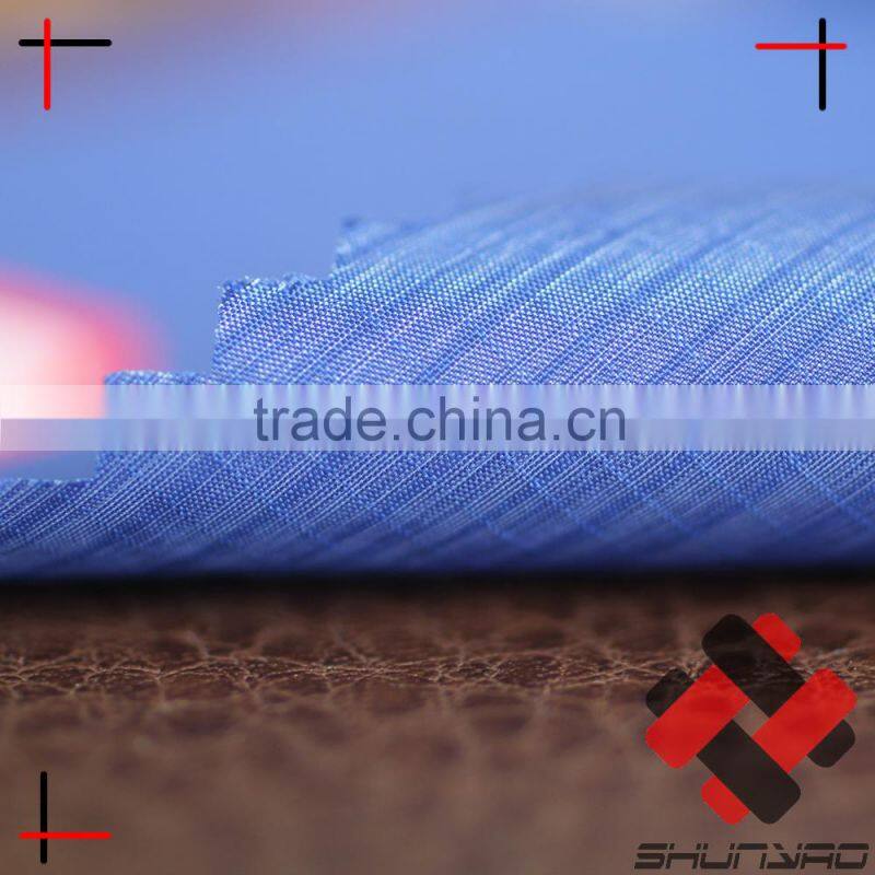 polyester nylon blended ultralight ripstop melange fabric for Down jacket