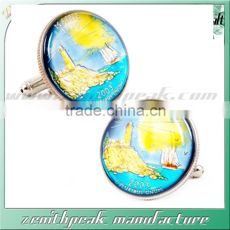 black replica cufflinks for suit shirt