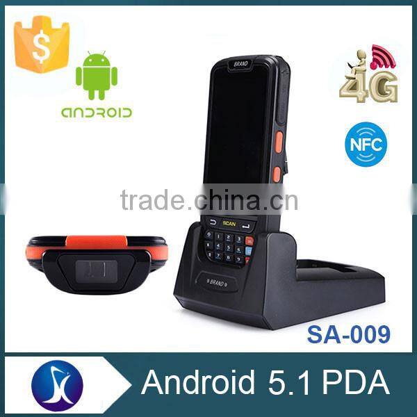 android rugged handheld infrared barcode scanner WifiBluetoothGprs3G Connection