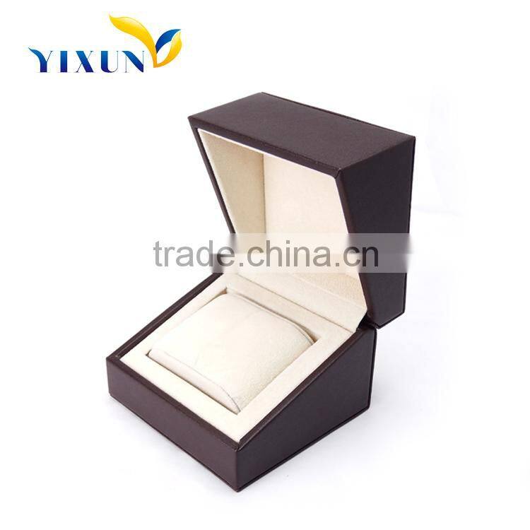 2016 custom decorative PU Leather cardboard watch gift box