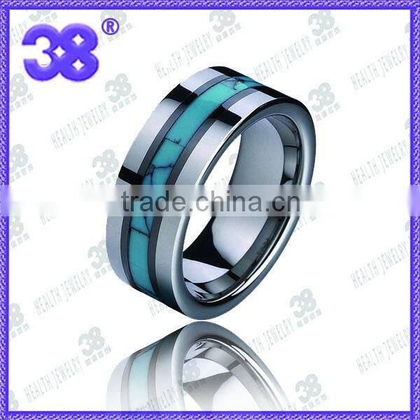 Hot sales mens silver magnetic italian silver rings