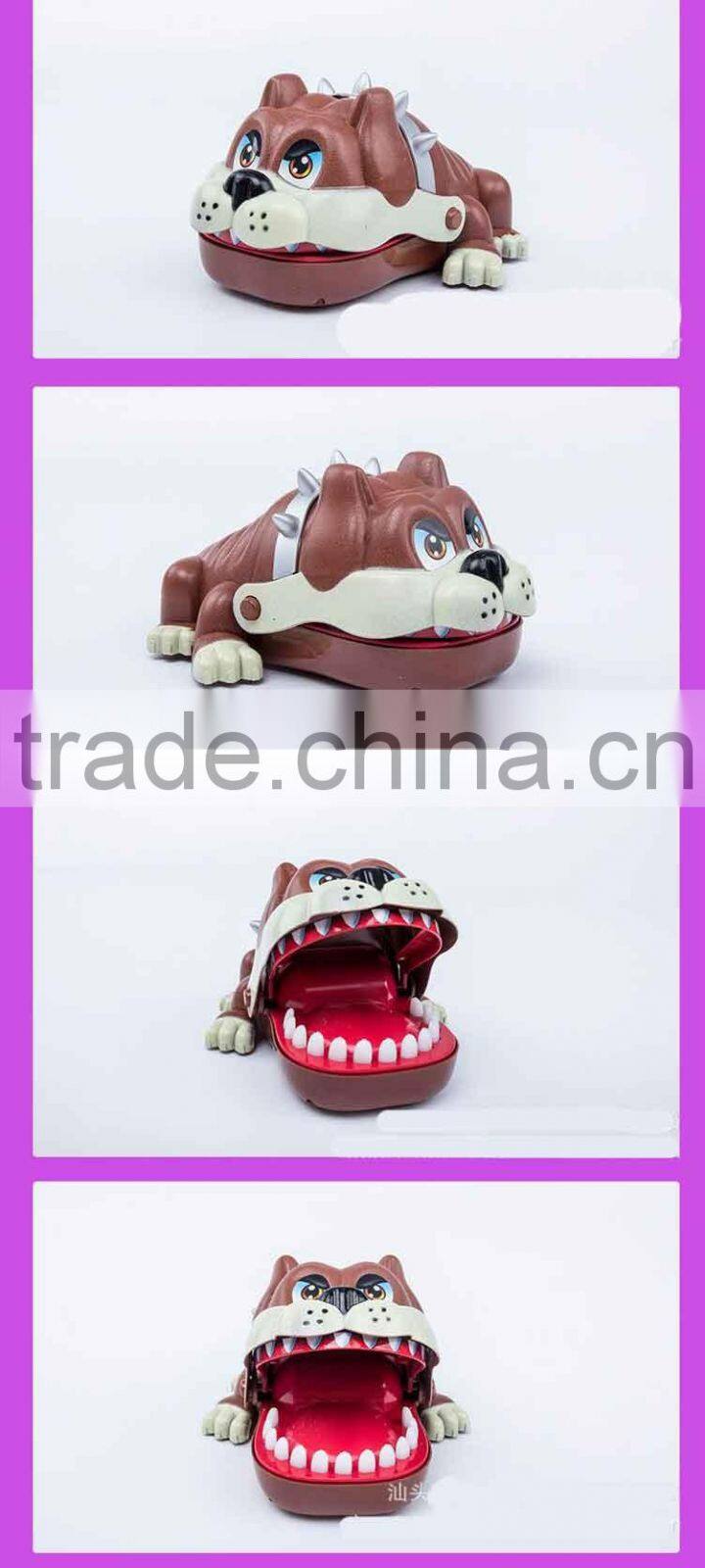 Classical educational Bit finger Game dog Dentist Toy for kids