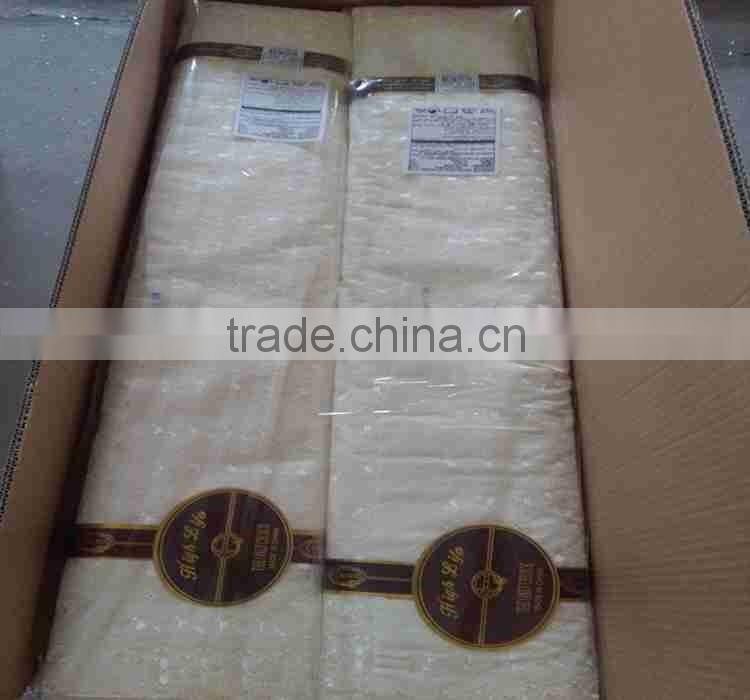 two types leaf emboridery fabric green fabric for a sheath with a slit skirt