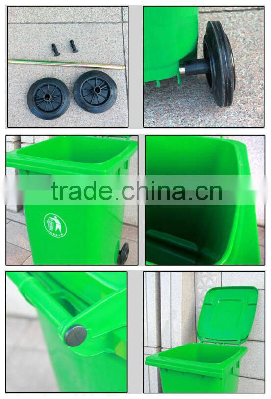 100liter 26gallon outdoor plastic eco-friendly dustbin for sale