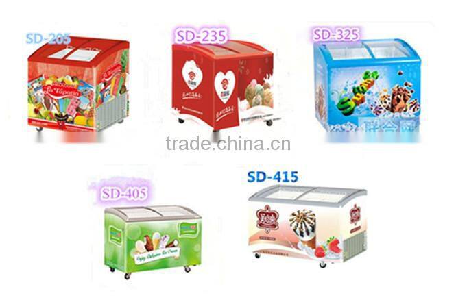 Ice cream deeper chest freezer SD 151--515L
