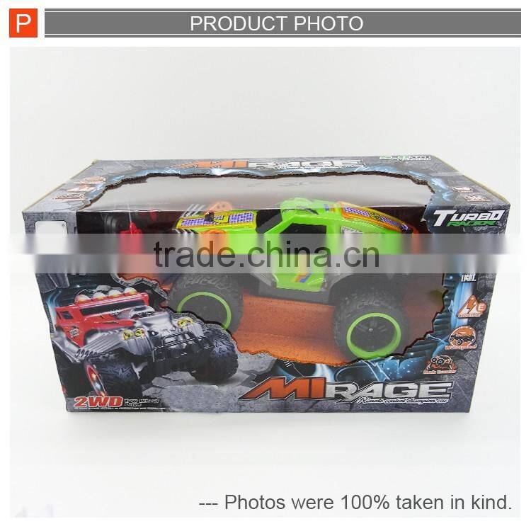 Cool 4channels big wheel 2wd rc car truck