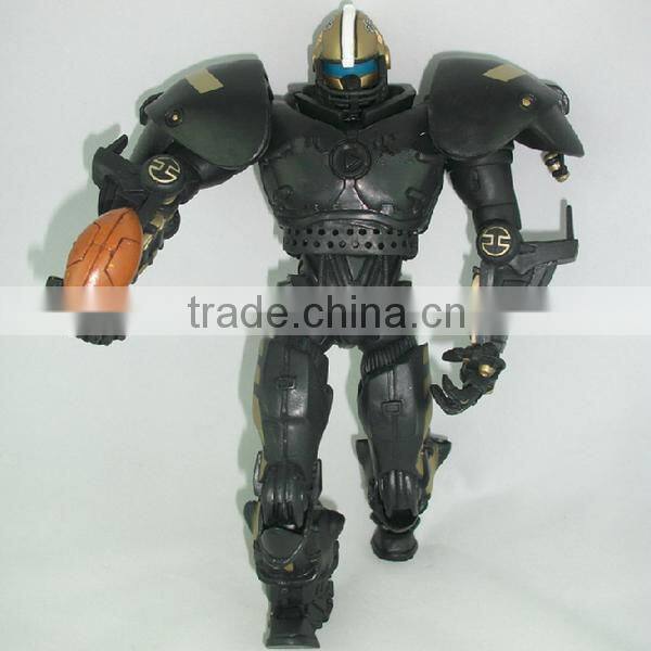 Robot action rugby game diy articulated figures toys