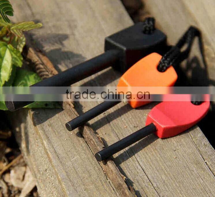 OEM Outdoor multi Magnesium camping fire starter for survival