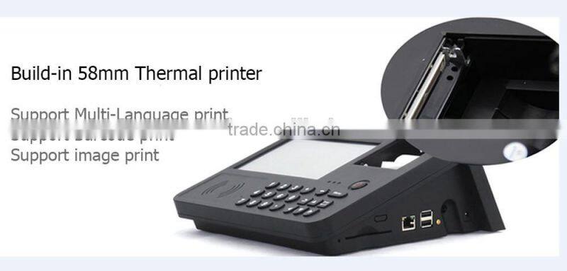 Android Tablet POS Terminal of DP7000 with Touch Screen built-in Thermal Printer