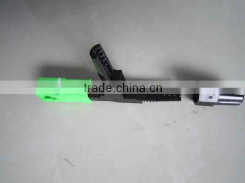 pre-embedded FTTH SC/UPC/APC fiber optic field Assembly fast connector