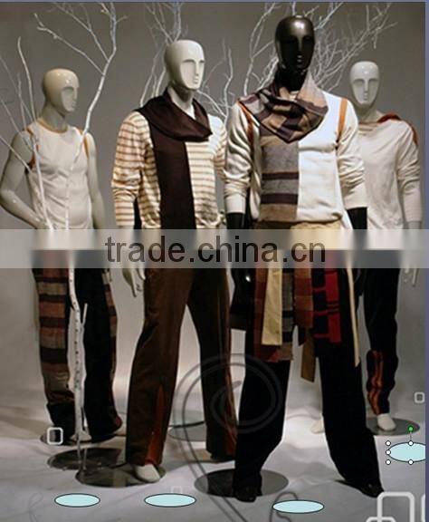 RH-068 bright headless men mannequin 180cm high quality #191 Fibreglass mannequin no head male Mannequin 2015 new