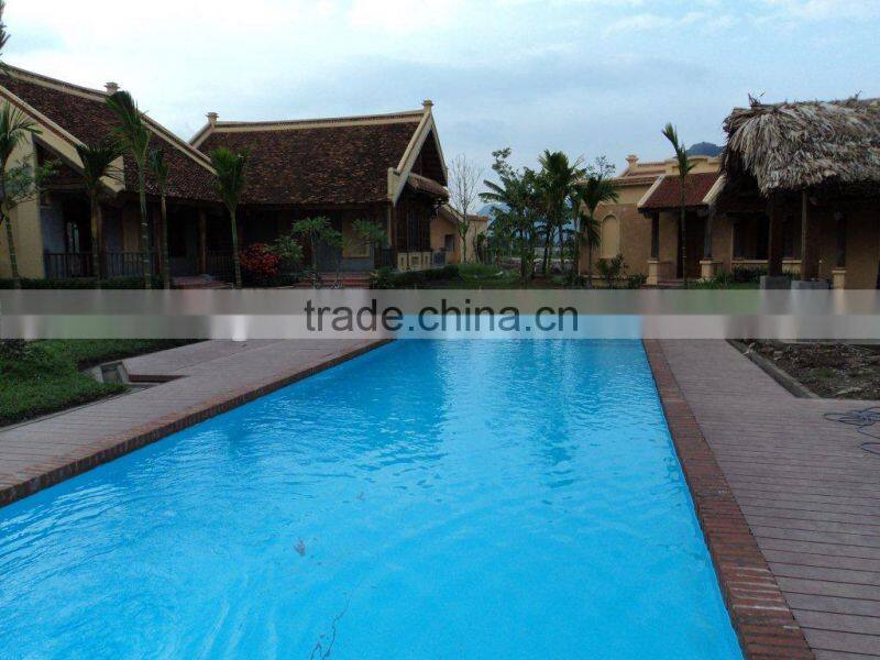 Chinese eco composite HDPE wpc floor board