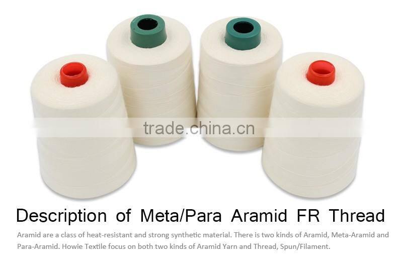 Meta-aramid sewing thread 20S/3 high strength and heat resistance feature