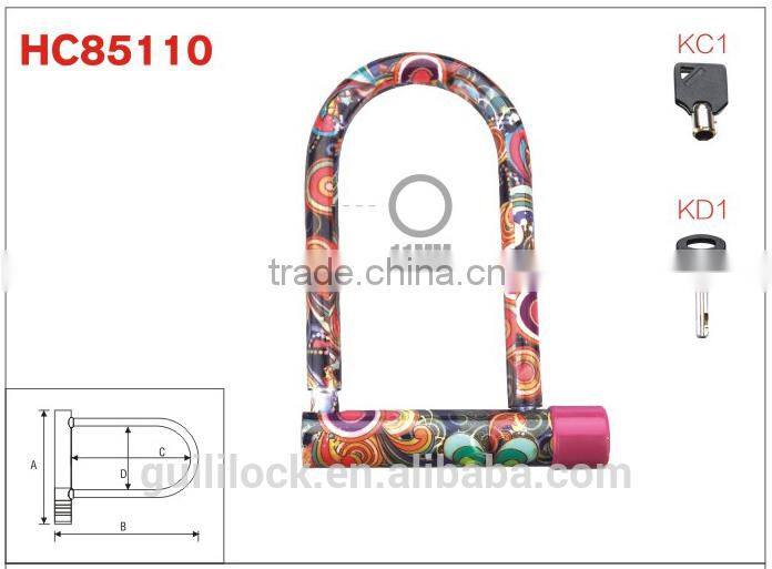China style Bike Locks,U Lock,D lock, Shackle Lock HC85110