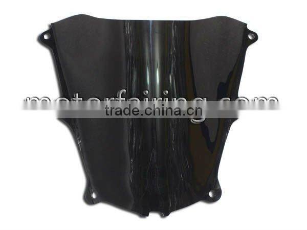 Black PC Motorcycle Windscreen Windshiled For Honda CBR600 F5 05-06