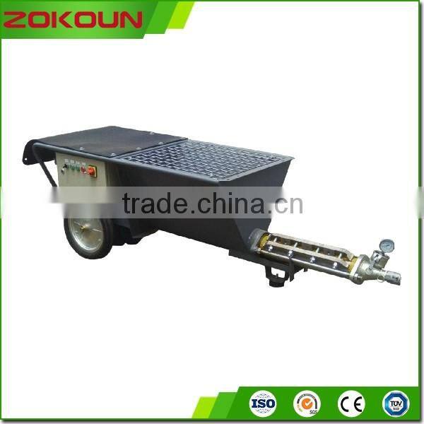 Automatic wall plastering concrete Mixer high pressure pump sprayer