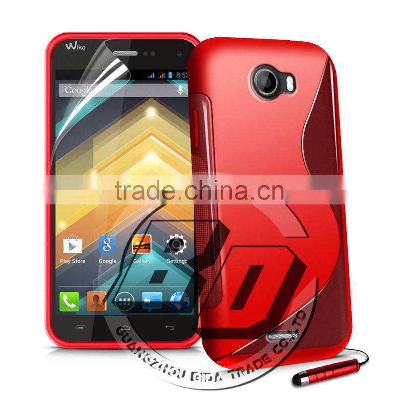 Ultra High Quality S Line 8 color available gel case for Wiko Barry cover factory price gel case