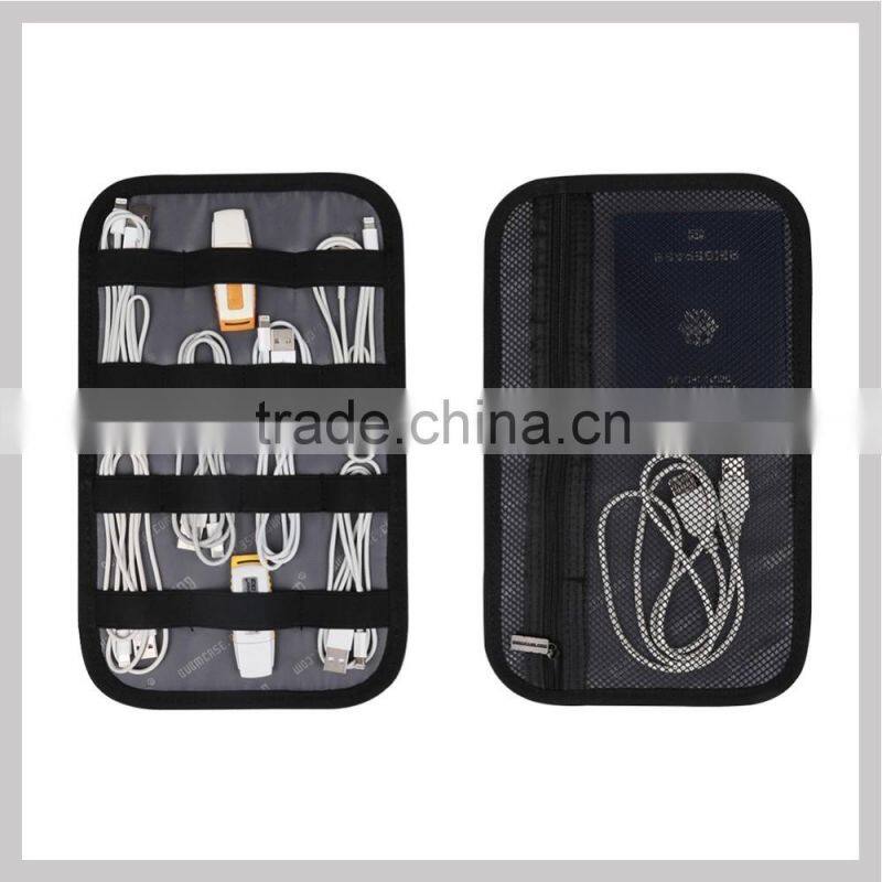 BUBM storage organization system kit bag electronic tools equipment wired headset pen into the portable organizador travel