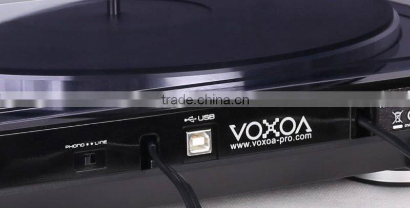 VOXOA T50 Full Auto USB gramophone phonograph vinly DJ turntable record player