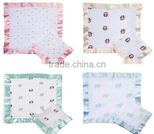 High Quality and Square Shape Infant Security Blankets