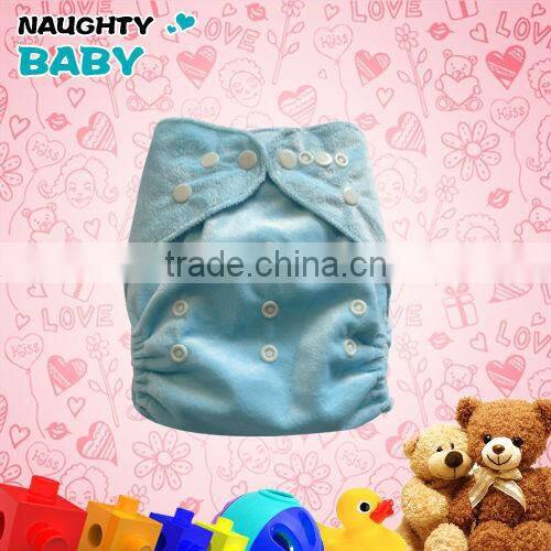 Plain Minkee Modern Pocket baby Cloth Diaper nappy factory