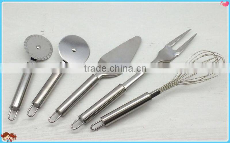 10 PCS 201 Hand Polish Stainless Steel Kitchenware Set