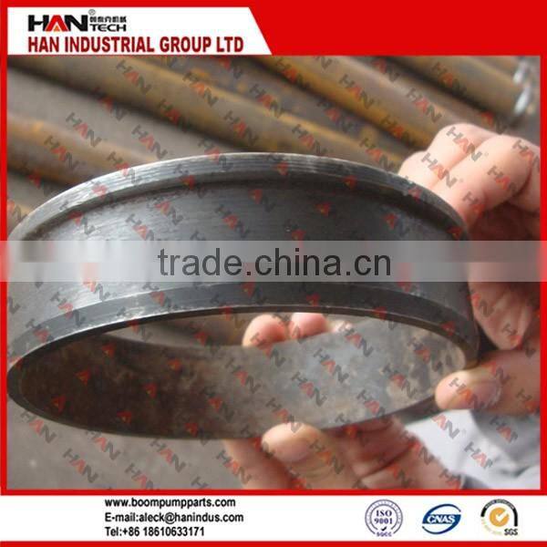 schwing, putzmeister boom pump reducer pipe ST 52 5'' with ZX collar