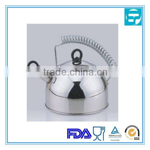 Brushed Stainless Steel Teakettle